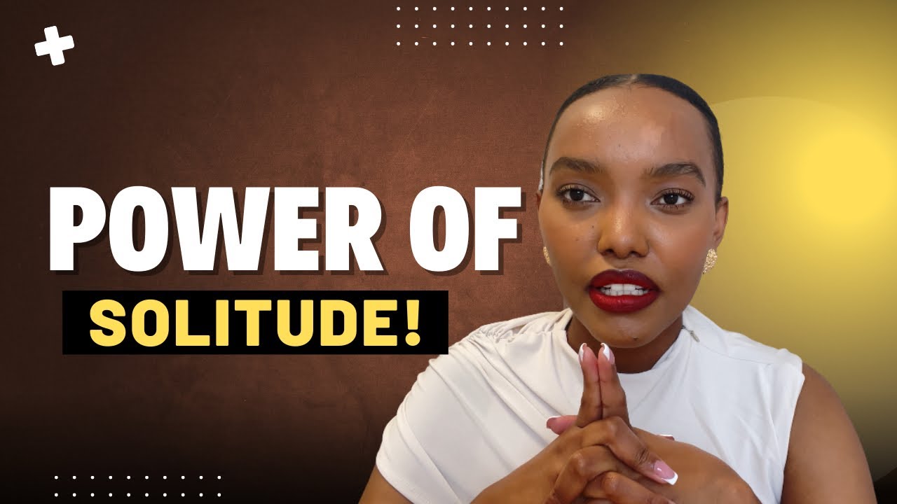 When a woman is in solitude with God(Finding strength and clarity).