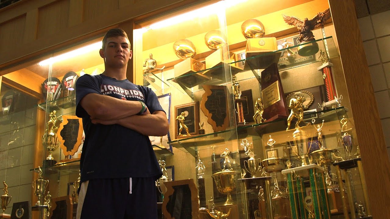 Cole Kmet - Saint Viator Tight End - Highlights/Interview - Sports Stars of Tomorrow