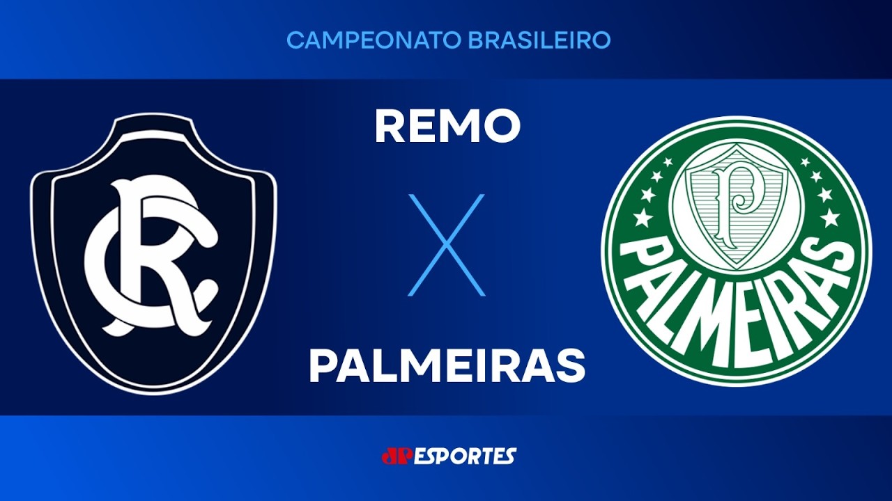 Remo x Palmeiras - AO VIVO - 10/05/2026 - Brasileir&atilde;o