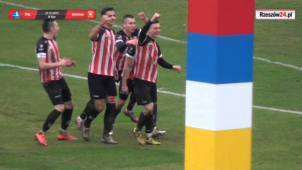 Rzeszów24.pl : Stal Rzeszów - Resovia 2:1 (0:0) 21.11.2015