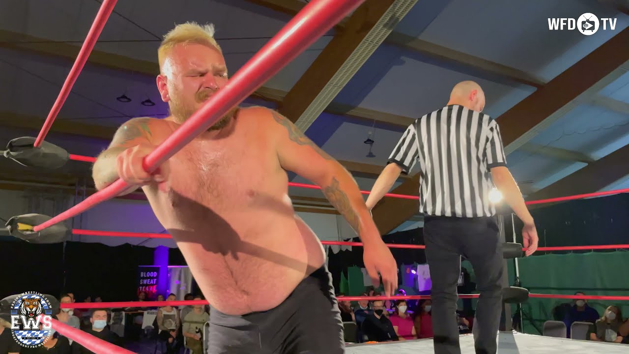Robin Vega vs Terrible Ted jr - RESTART 2021 (EWS Erding Wrestling Show)