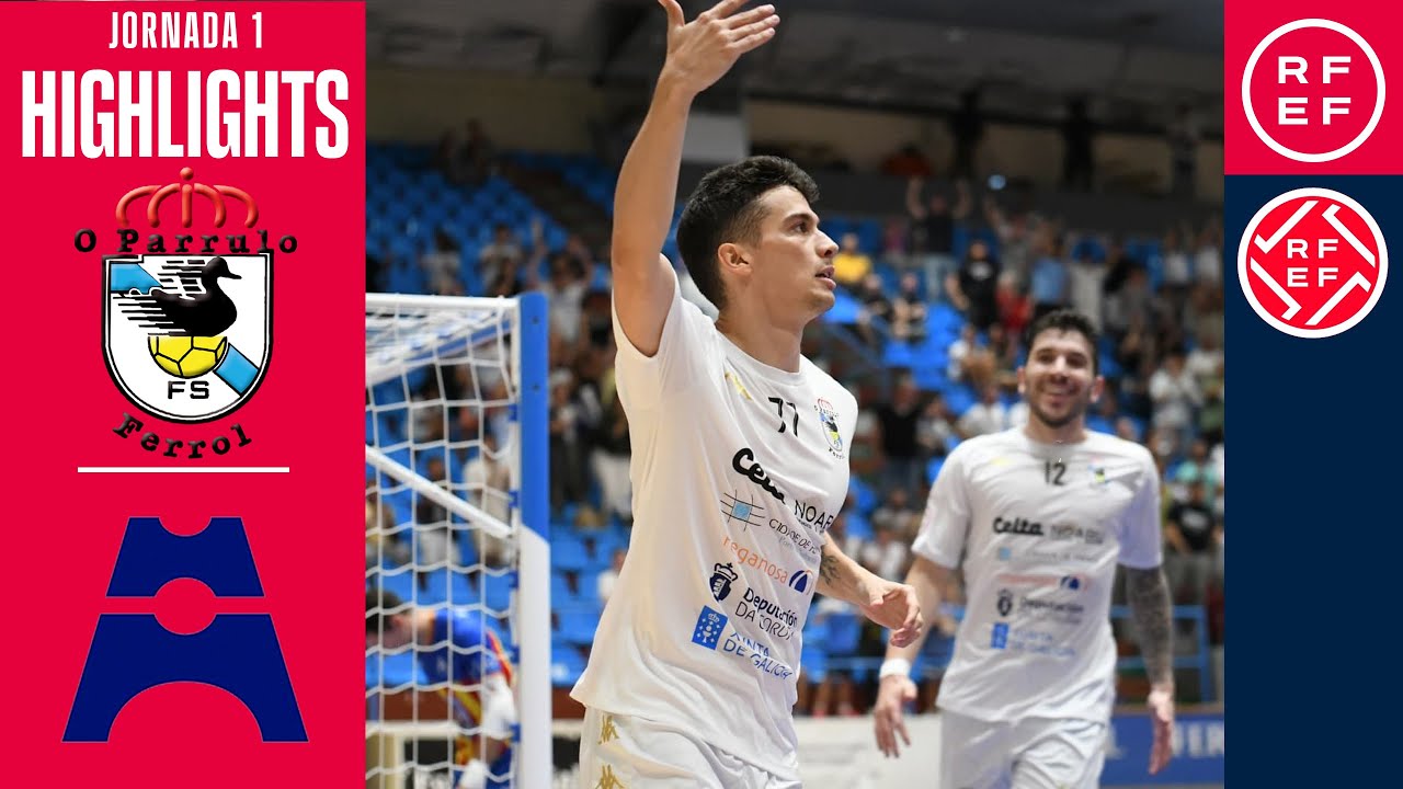 Resumen #PrimeraDivisiónFS | O Parrulo Ferrol 8-3 Family Cash Alzira | Jornada 1