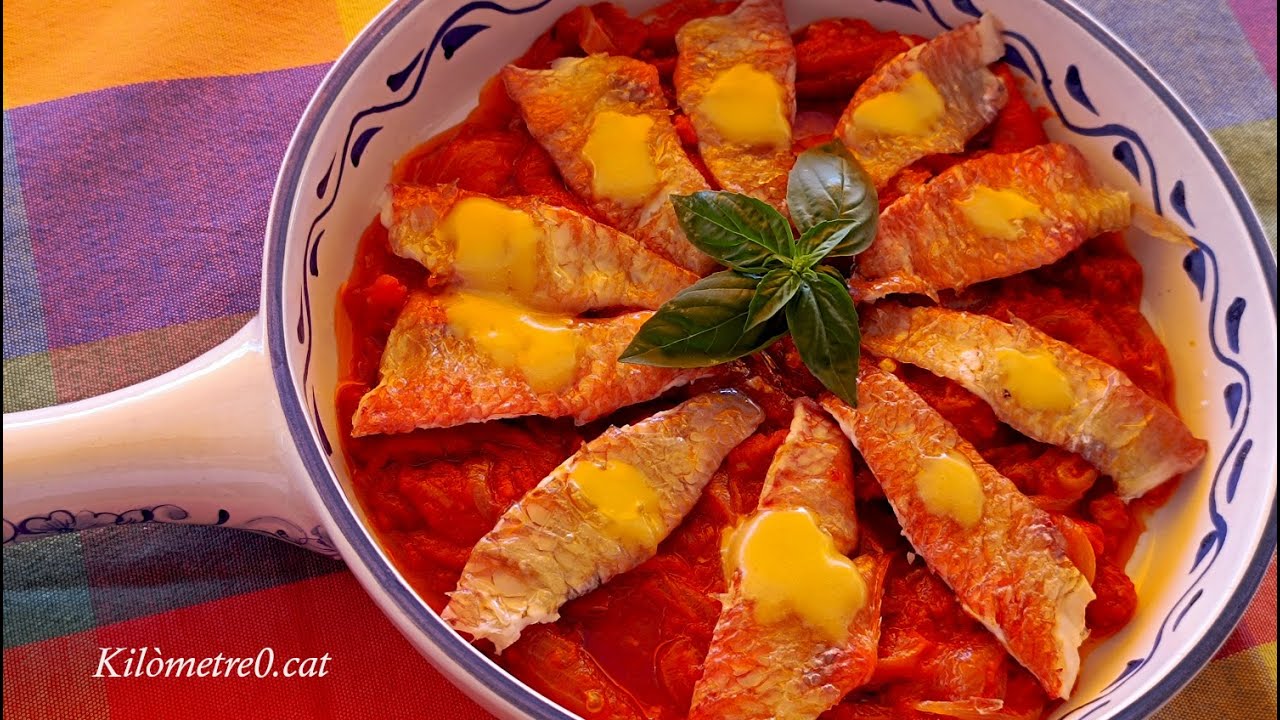 Rosons (raors, lloritos) amb pebrot