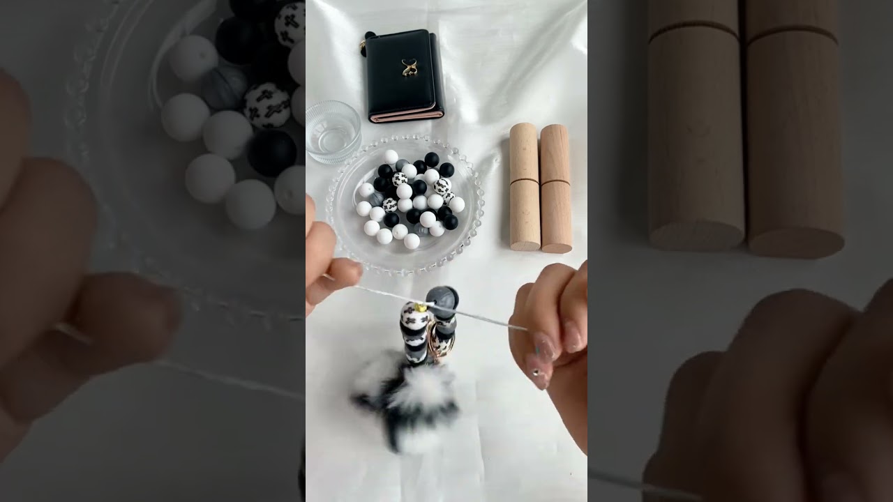 Let me show you how to make a wristlet keychain!