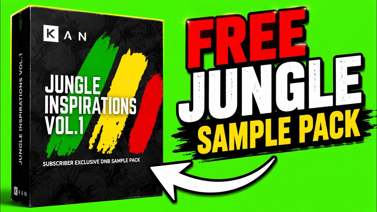 FREE Jungle DNB Sample PACK - Jungle inspirations By Kan Samples