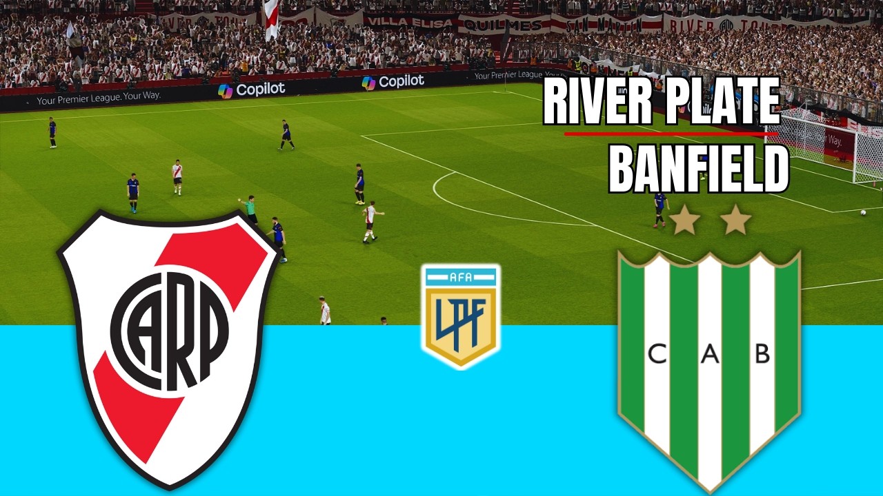 RIVER PLATE vs BANFIELD LIGA PROFESIONAL 2026 Full Match Simulation/Prediction PES 26 Gameplay