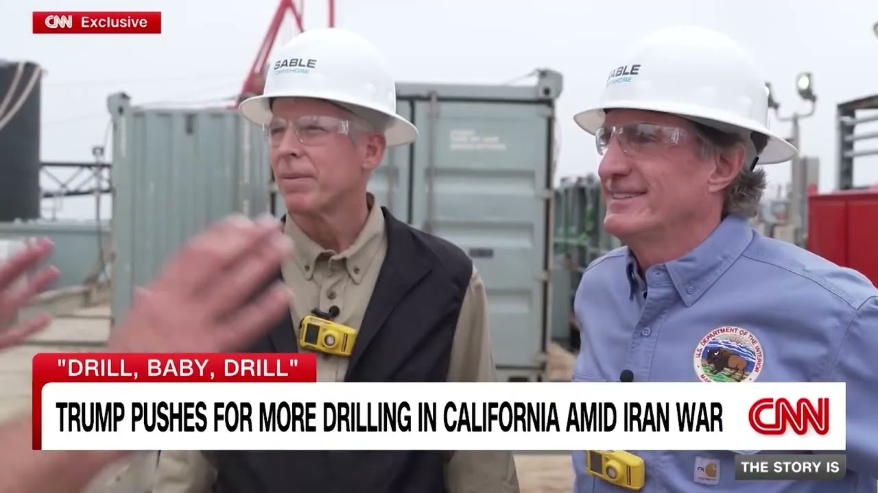 Министры Райт и Бергам вместе с CNN посетили морскую нефтяную платформу Sable &mdash; 5 июня 2026 г.