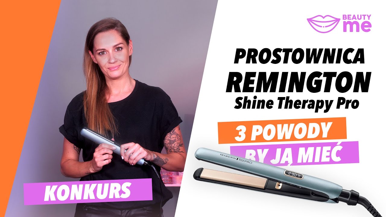 Prostownica #Remington Shine Therapy PRO | 3 powody, by ją mieć! | KONKURS!