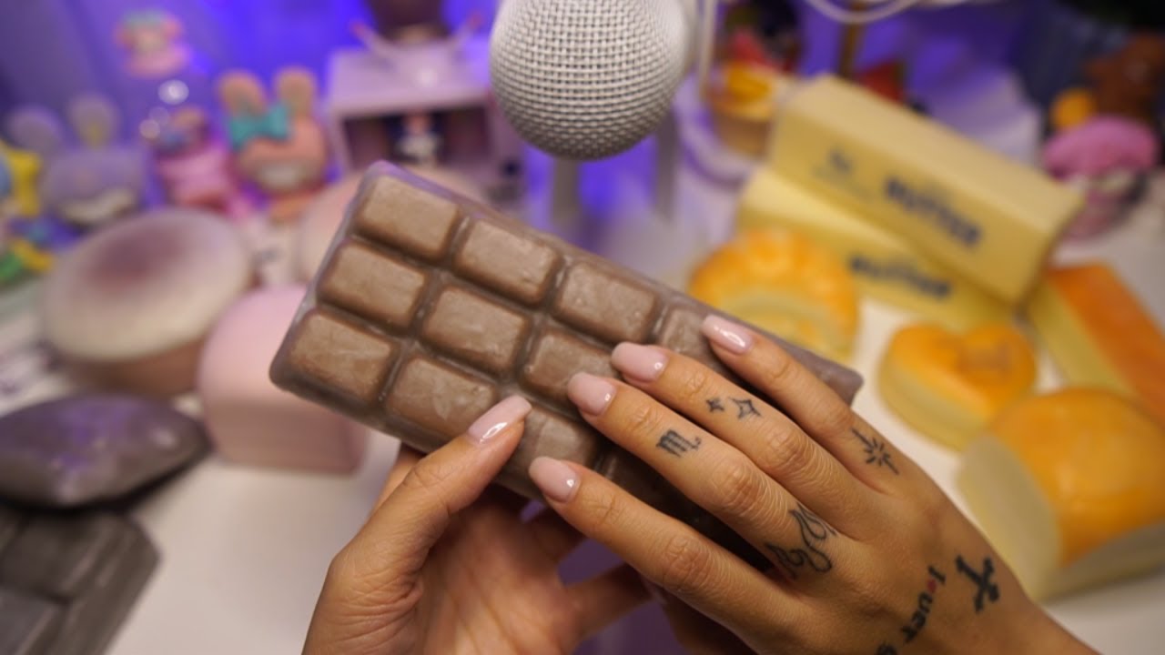 Frozen Wax-Covered Squishies ASMR | Soft Cracks, Textures & Tapping Sounds