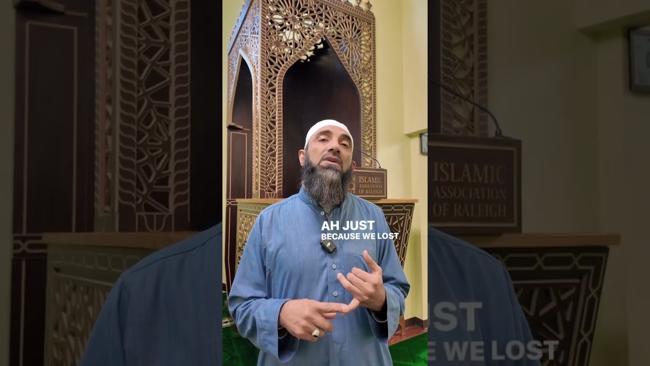 💪 &ldquo;The prophetic way is to come back stronger.&rdquo; - Imam Muamar Dahnoun #reminder