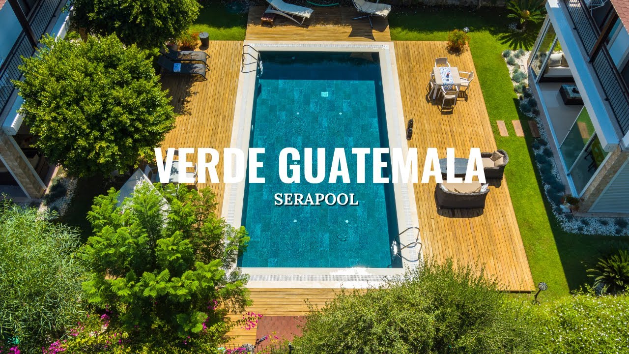 Villa Havuzlarında Doğal Yeşil Estetik: Verde Guatemala ile Güvenli Havuz Karoları