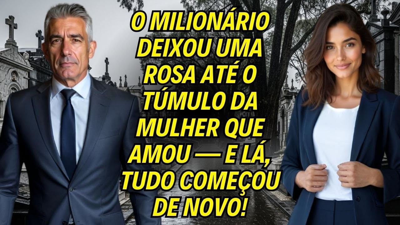 O Milionário deixou Uma Rosa Até O Túmulo Da Mulher Que Amou — E Lá, Tudo Começou De Novo!