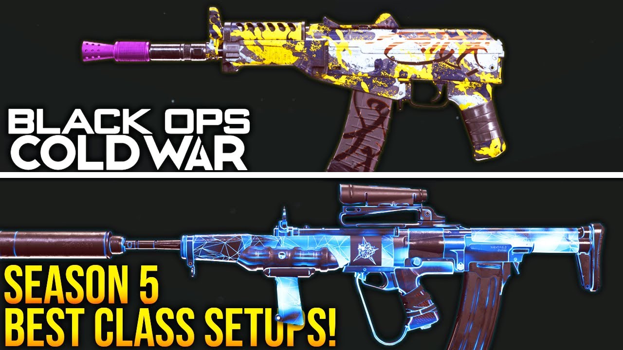 Black Ops Cold War: The BEST CLASS SETUPS For SEASON 5! Cold War Best Classes)