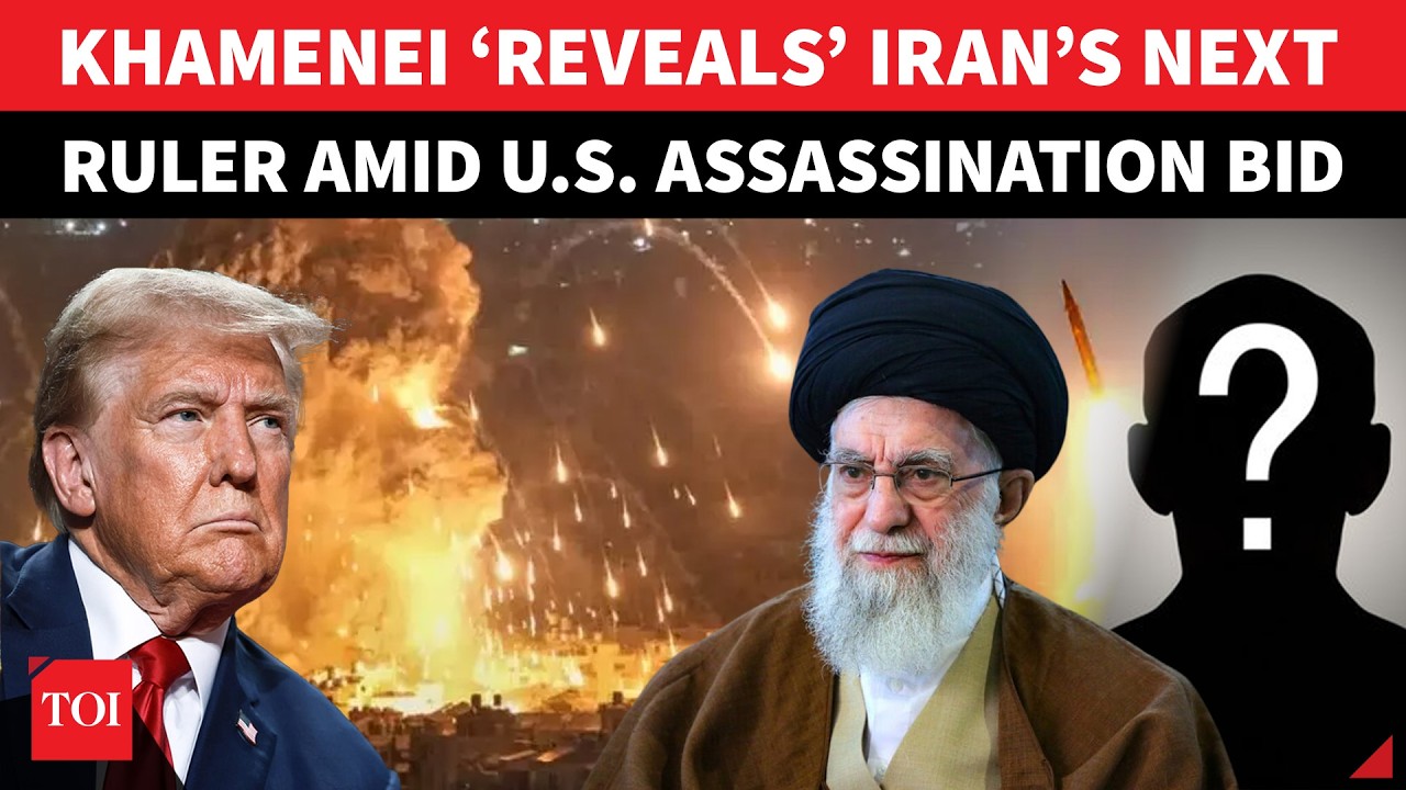 ‘IRAN’S NEXT RULER Is…’: Khamenei’s Secret Succession Plan LEAKED Amid US Assassination Plot