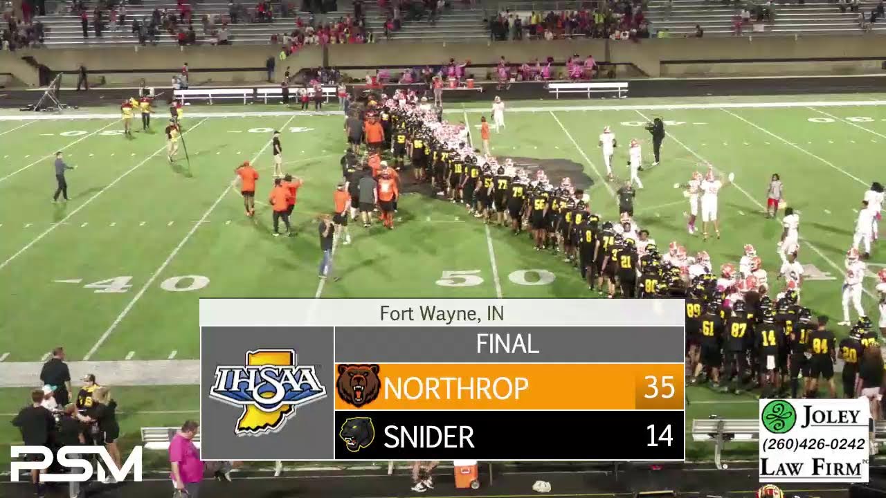 Northrop at Snider | 2025 Football | SummitCitySports