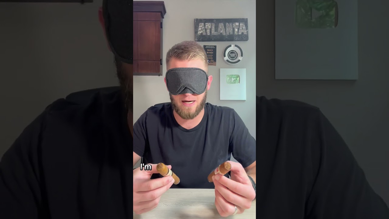 Blind Cigar Challenge! Cuban Cigar vs Nicaraguan Cigar #cigars #gentleman #cigar #cigar101