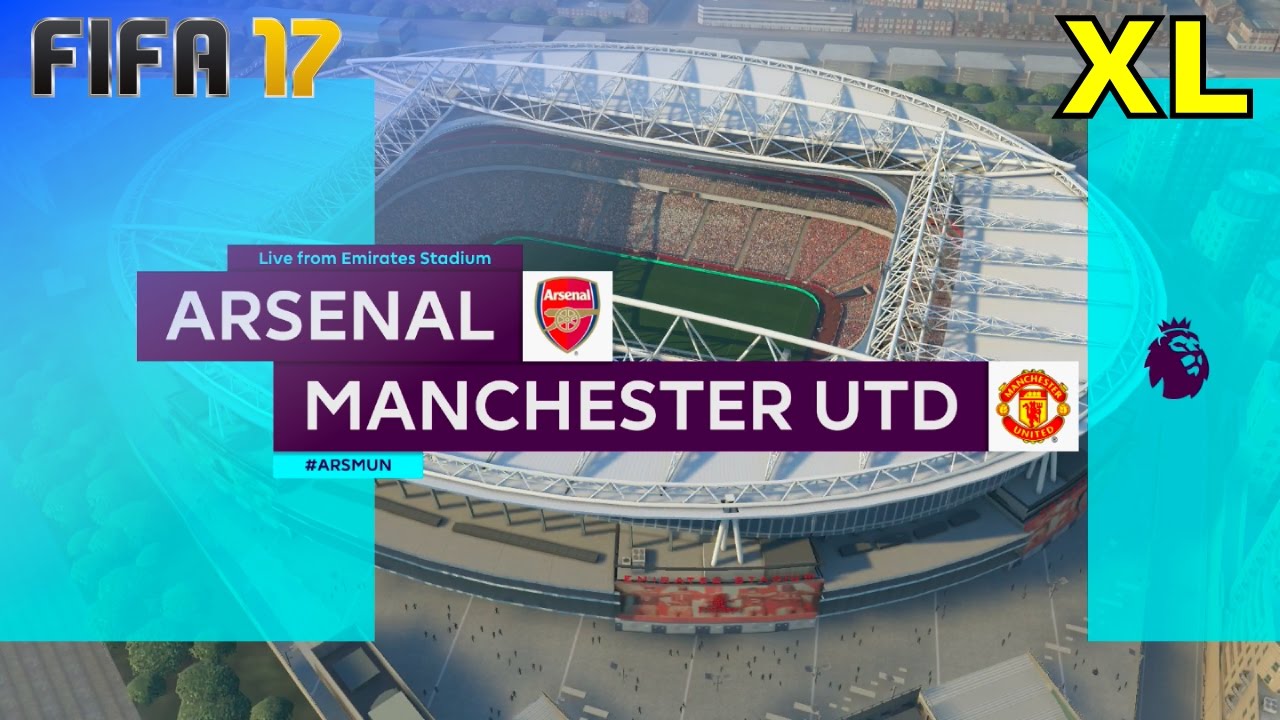 FIFA 17 - Arsenal vs. Manchester United @ Emirates Stadium (XL Match)