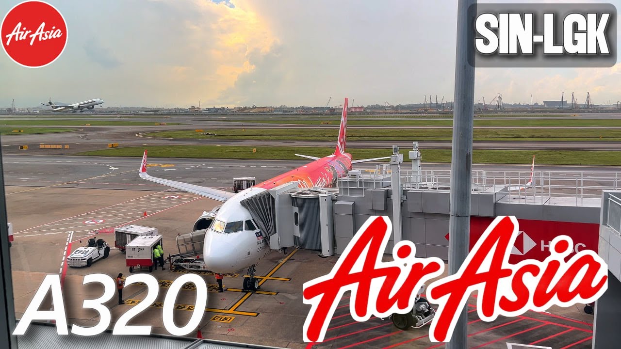 Сингапур - Лангкави (Малайзия) на A320 neo Air Asia / эконом-класс / Обзор рейса