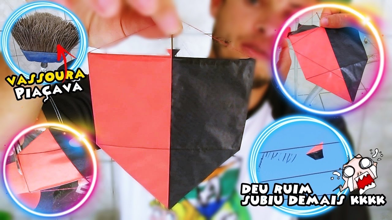 COMO FAZER UMA MINI PIPA DE 17CM COM TALA DE VASSOURA PIAÇAVA  « Renatinho8263 »