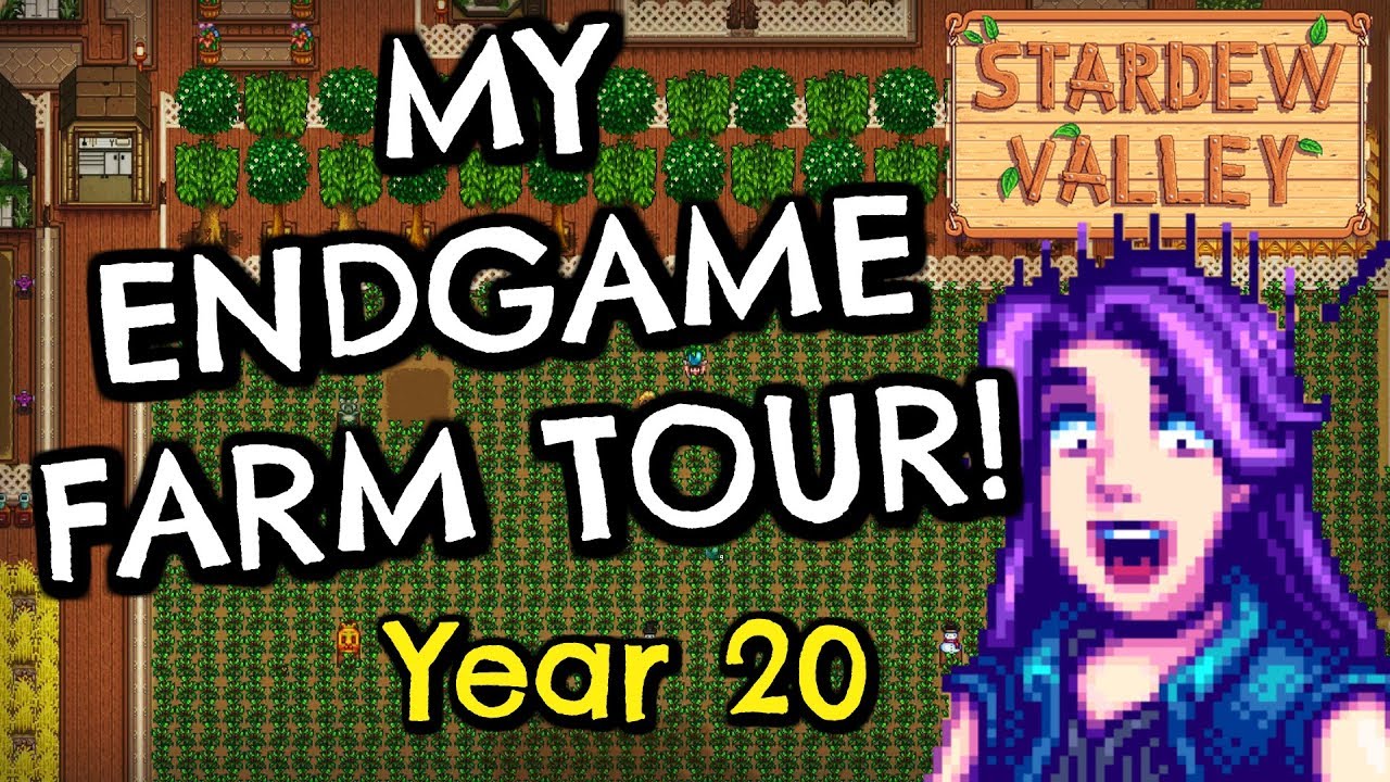 My Endgame Farm Tour! (YEAR 20) - How I Made BIG Money In Stardew Valley