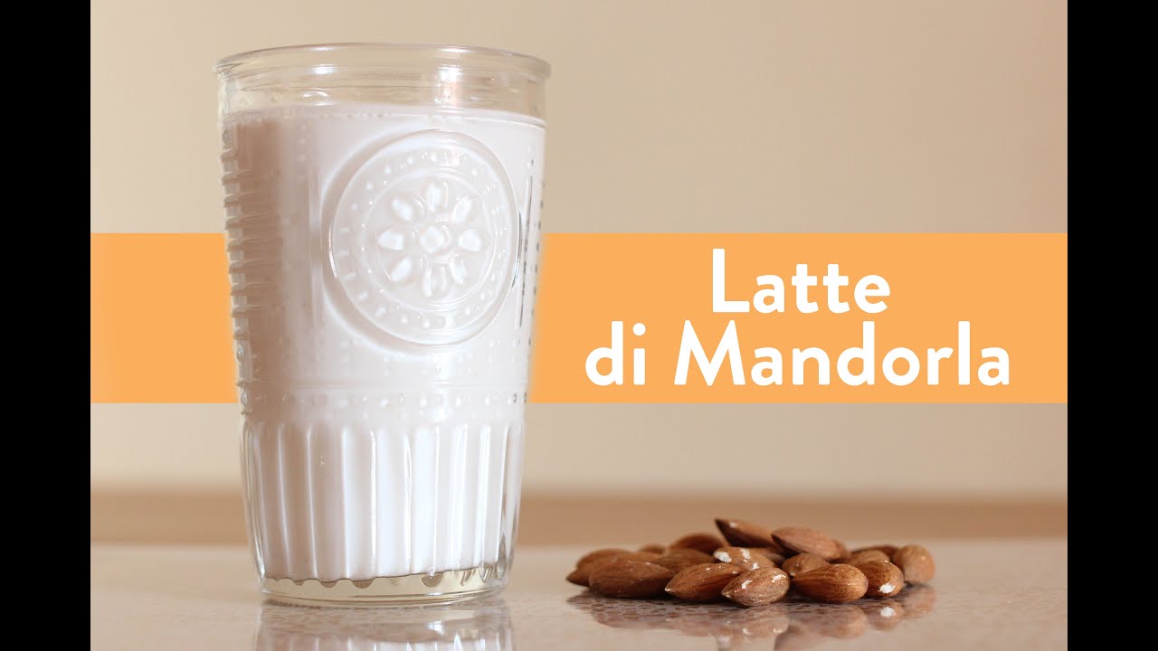 LATTE DI MANDORLA fatto in casa | con estrattore | veloce | facile | economico