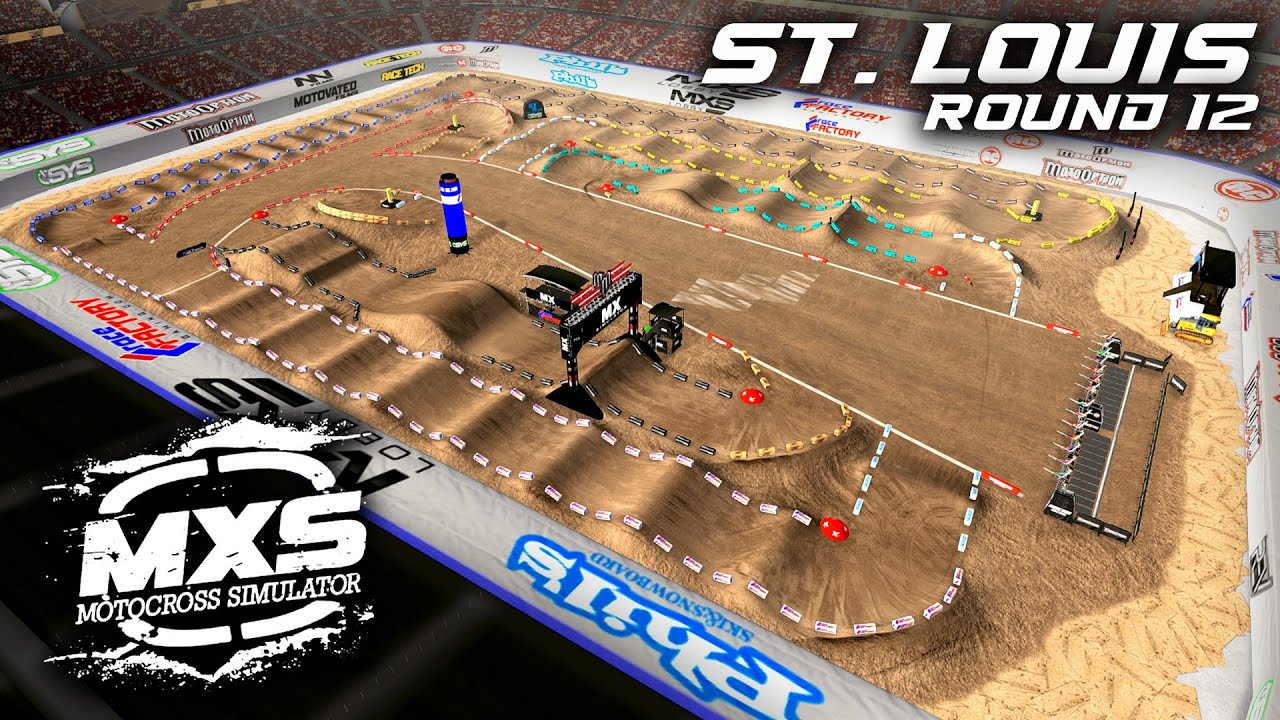 MX Simulator - 2024 MotoOption SX Rd. 12 - St. Louis
