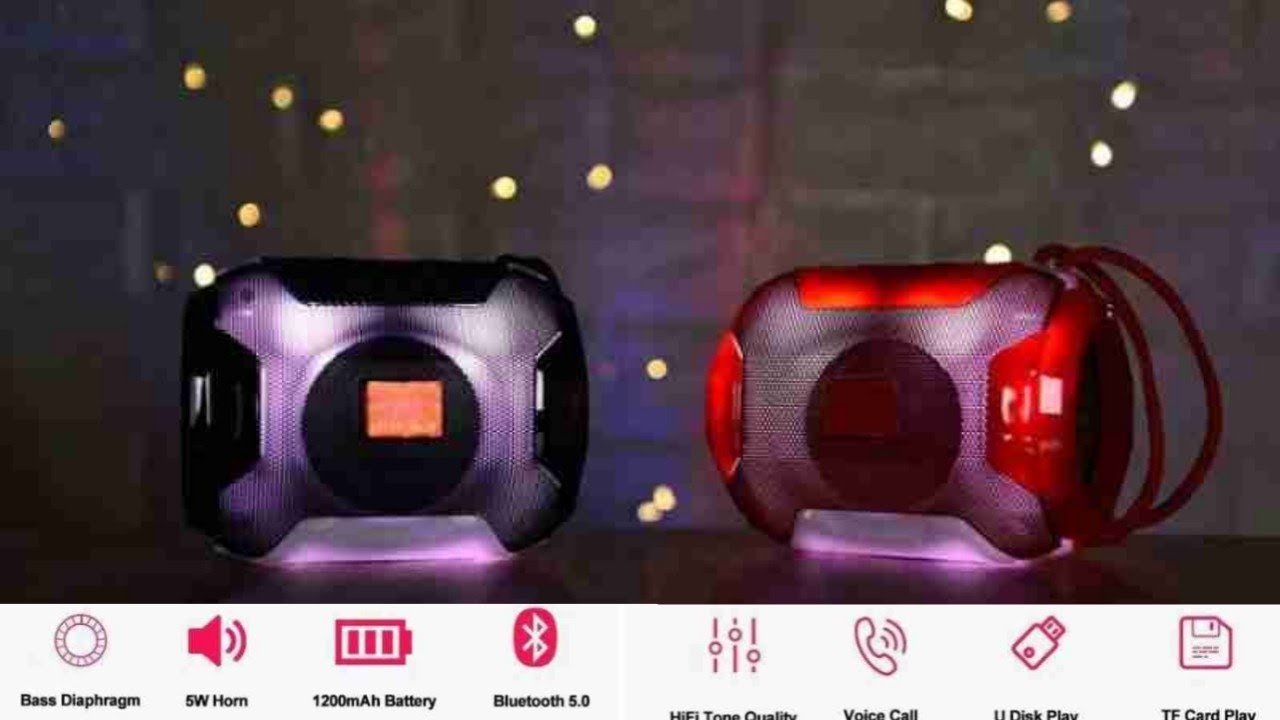 uborn wireless rechargeable portable premium DJ bass multimedia high bass का unboxing