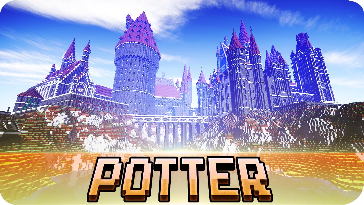 Minecraft - Harry Potter Themed Roller Coaster