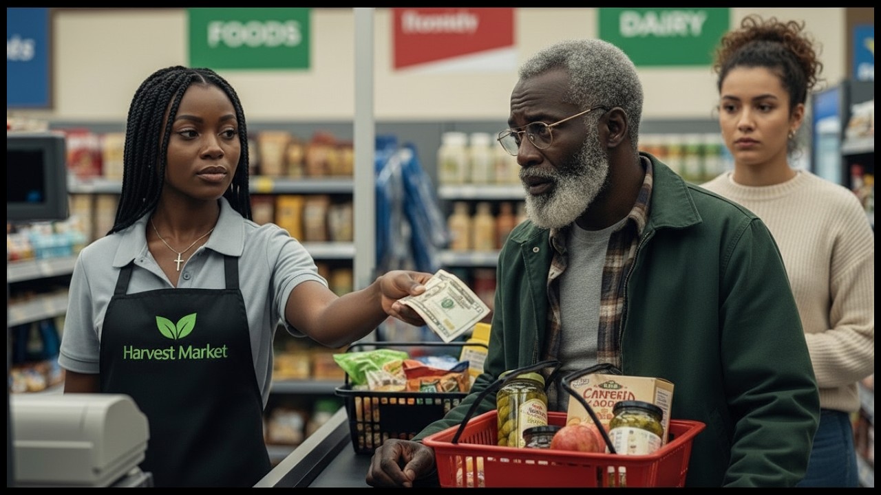 He ‘Forgot’ His Wallet — The Cashier Who Risked Everything and Silenced the Whole Store