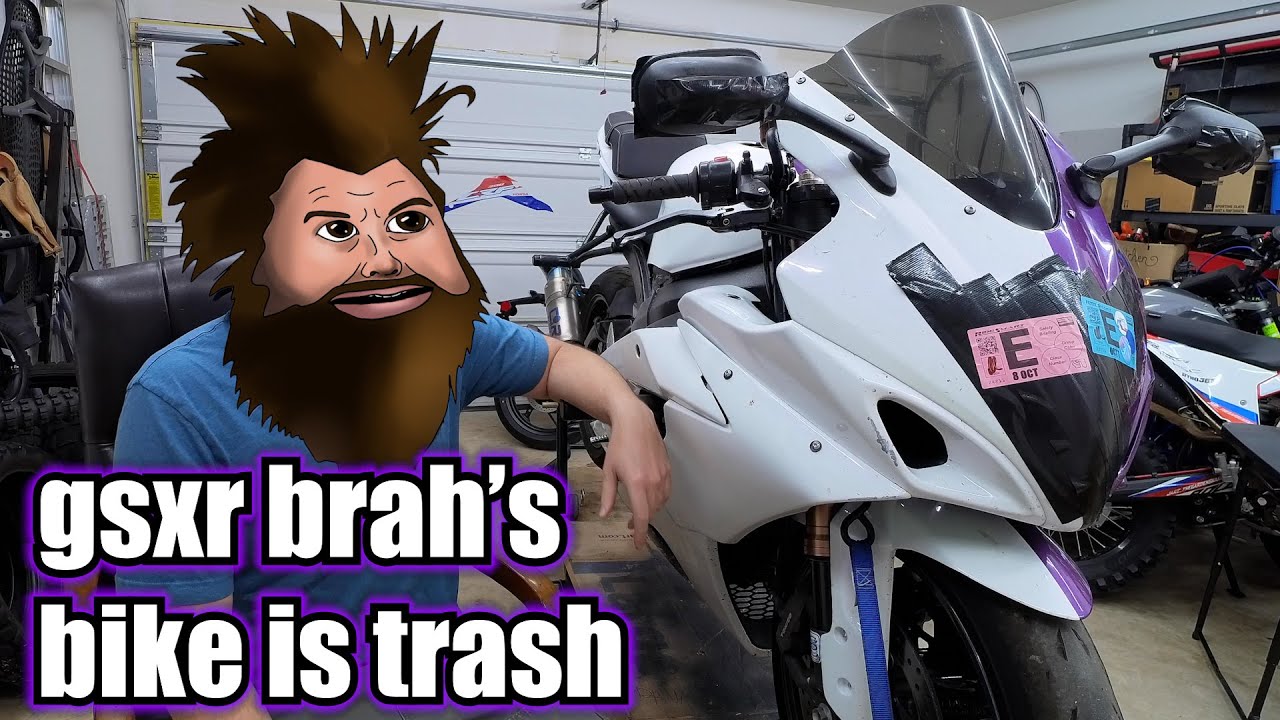GSXR 1000 Rebuild Series, эта штука — ОТСТОЙ
