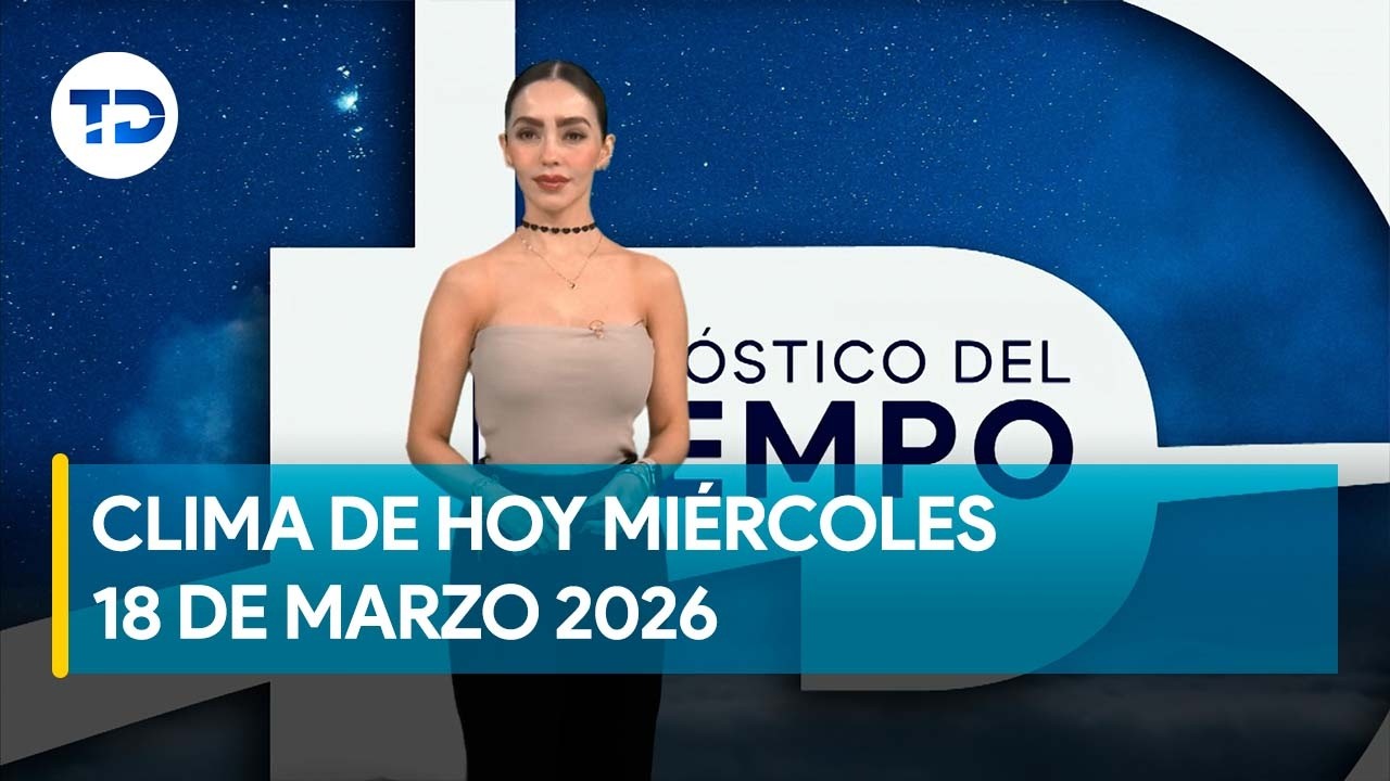 Pronóstico del tiempo para Costa Rica 18 de marzo 2026, con Emily Quiñones