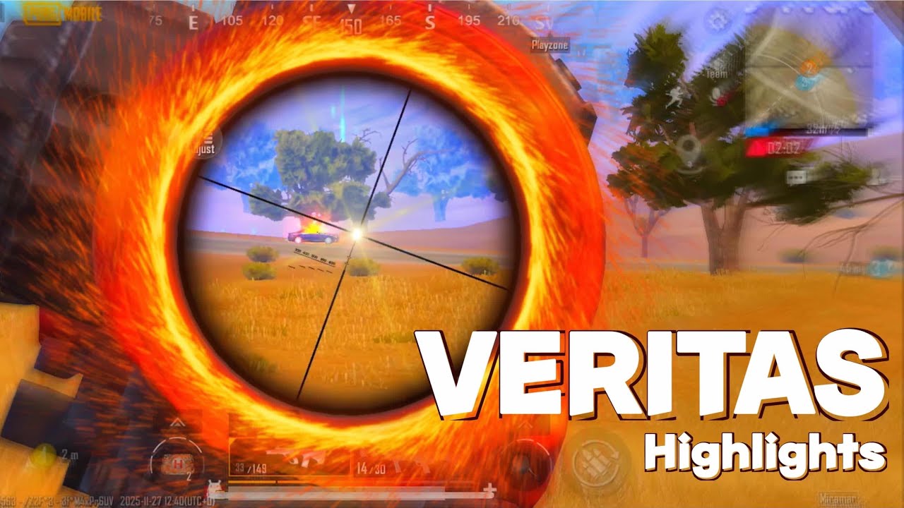 PUBGM | Spray Highlights | VERITAS 