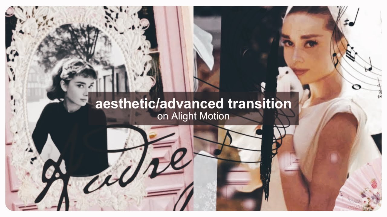 Advanced/aesthetic transition tutorial on Alight Motion | #4