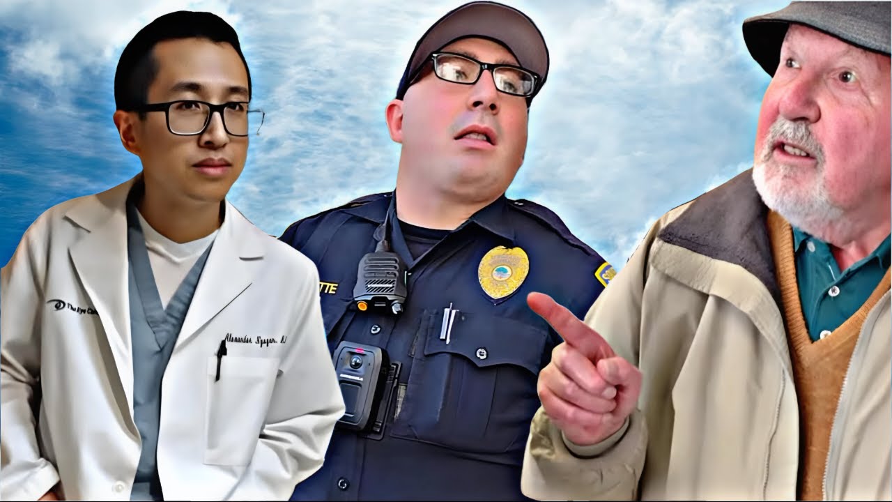COPS TRY TO VICTIMIZE 93 YEAR OLD MAN!