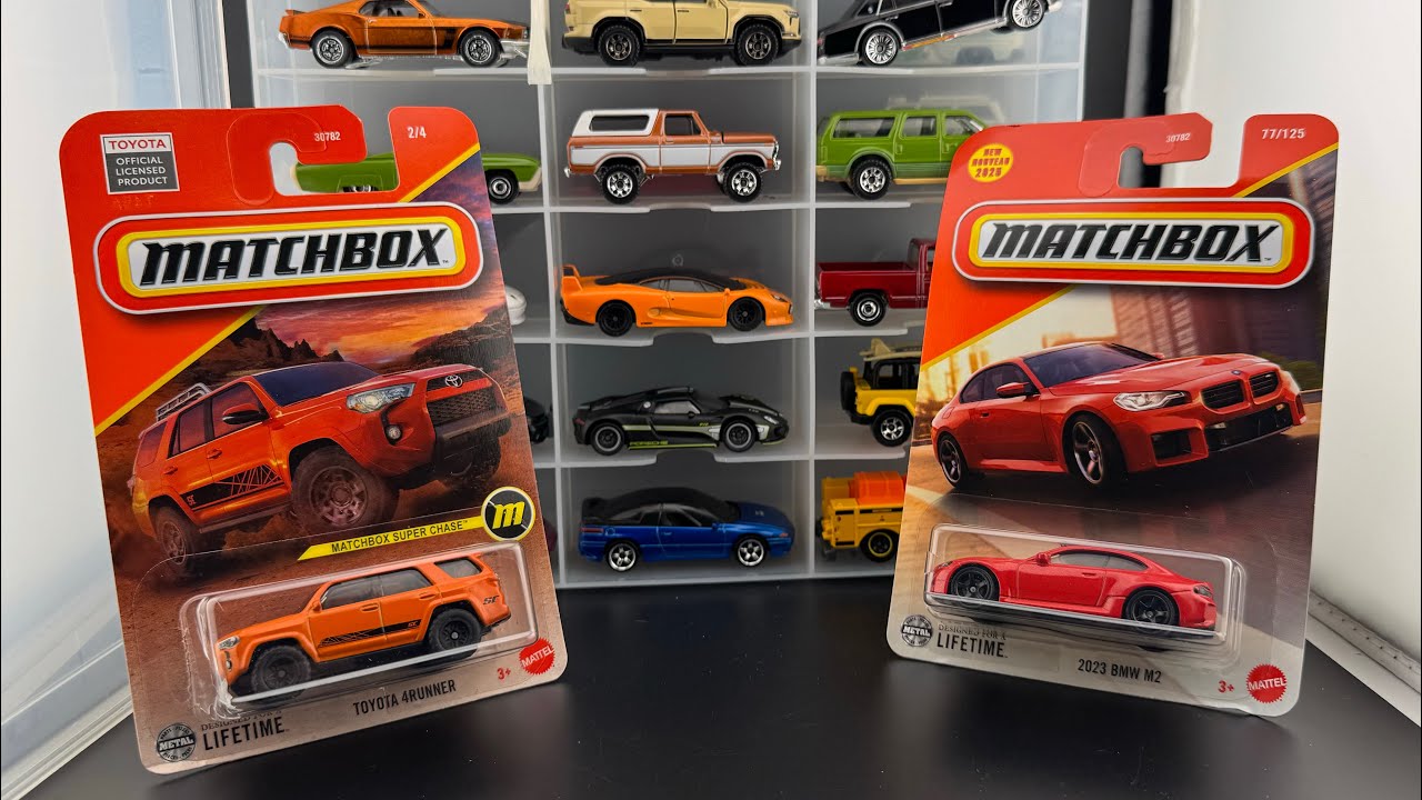 Matchbox 2025 Sneak Peeks! Chases, New Models & a BMW M Car Show