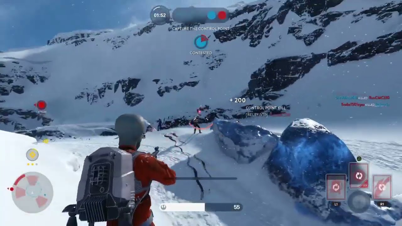 Star Wars Battlefront 1- Gilbertron4000 & I Played Very Differently in this Supremacy Match
