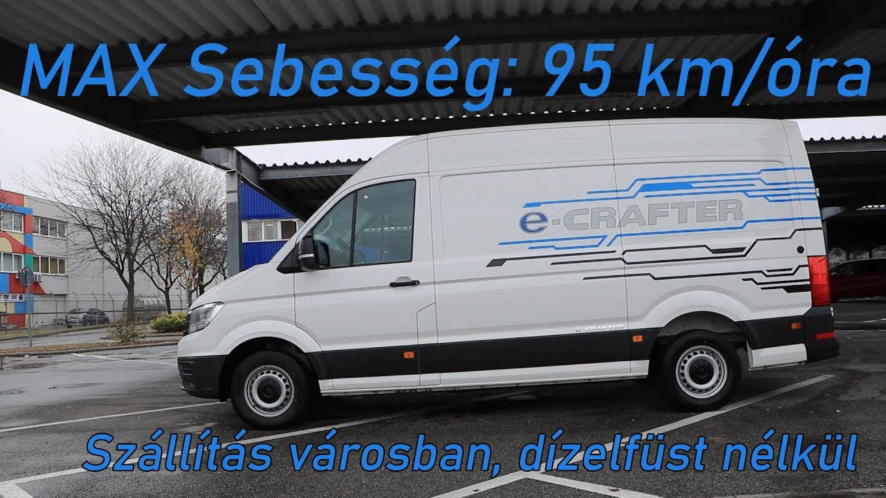 Ez lesz a jövő postásfurgonja? - Volkswagen e-Crafter