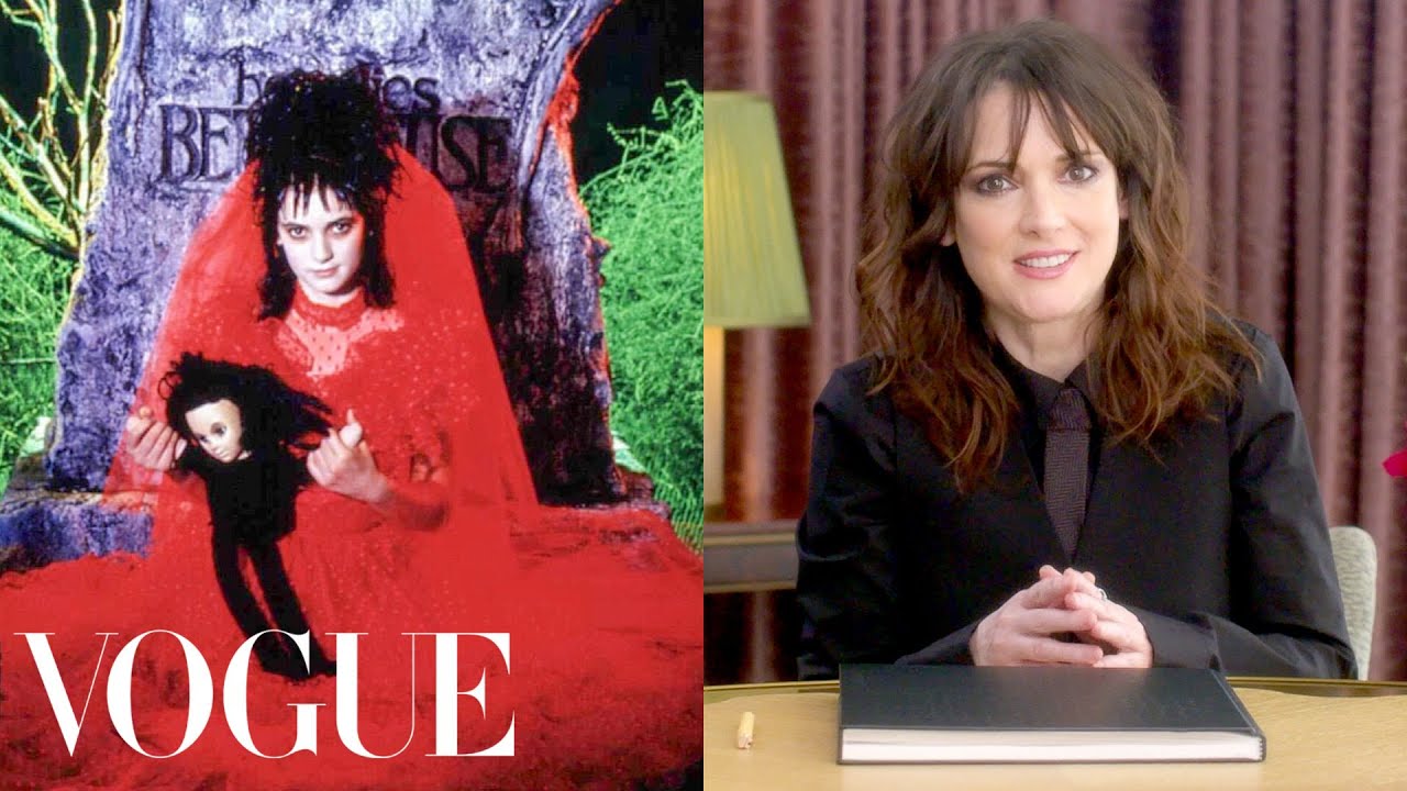 Winona Ryder Breaks Down 15 Looks, From Beetlejuice to Stranger Things | Life in Looks | Vogue
