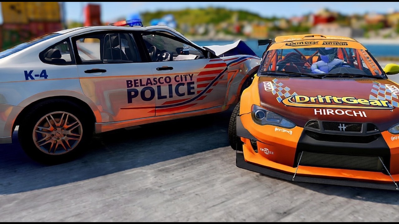 High-Speed Police Chases and Intense Crashes Part 3 - Car Crashes in BeamNG Drive.! 😱🔥| BeamNG Drive