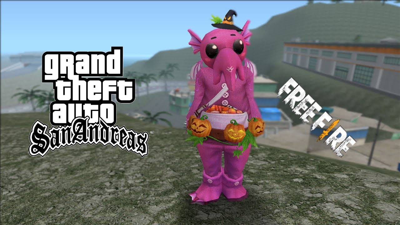 GTA Free Fire - Skin Espirito Rosa (PC & Android)