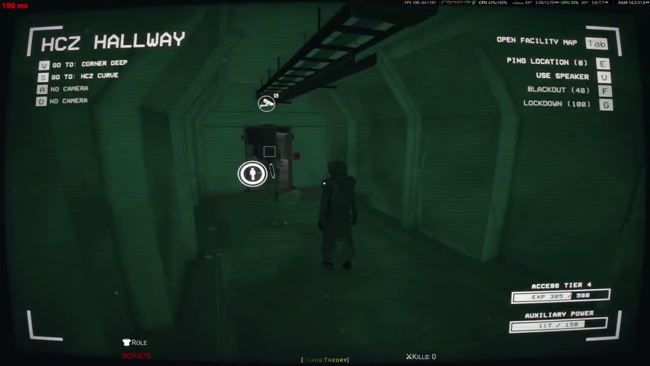 3K+HOURS  PLAYER SCP 079 GAMEPLAY