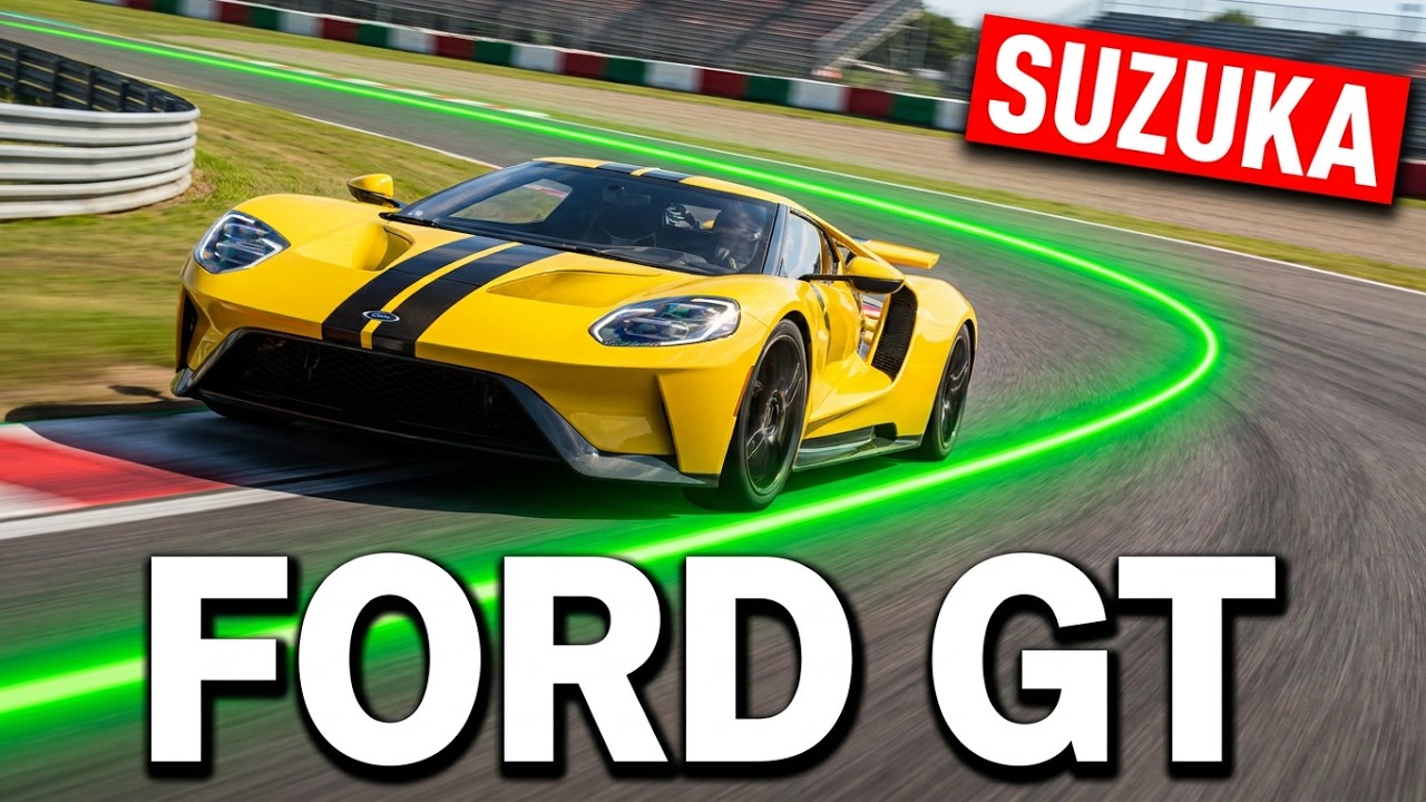 RR3: Ford GT (2017) 🏁 : ... über die Rennstrecke von Suzuka (inkl. Onboard) / SIM /Real Racing 3