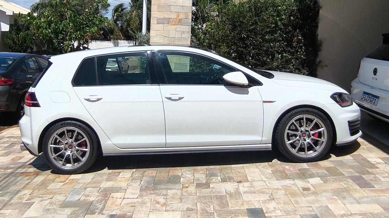 GOLF GTI COM NOVOS UPGRADES PARA O MEIA MILHA 4TW! Suspensão ecs tuning e bancos concha.