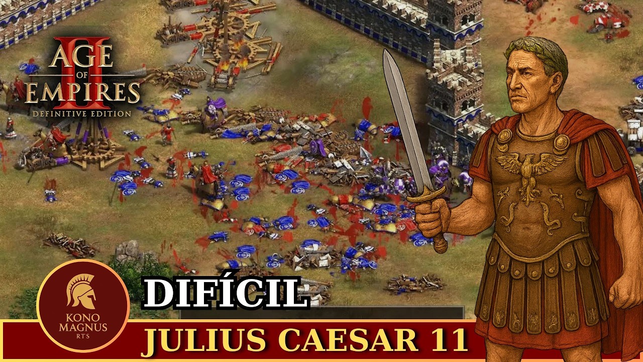 Age of Empires II: DE - [Julius Caesar | Bello Civili] The Battle of Pharsalus (Difícil)