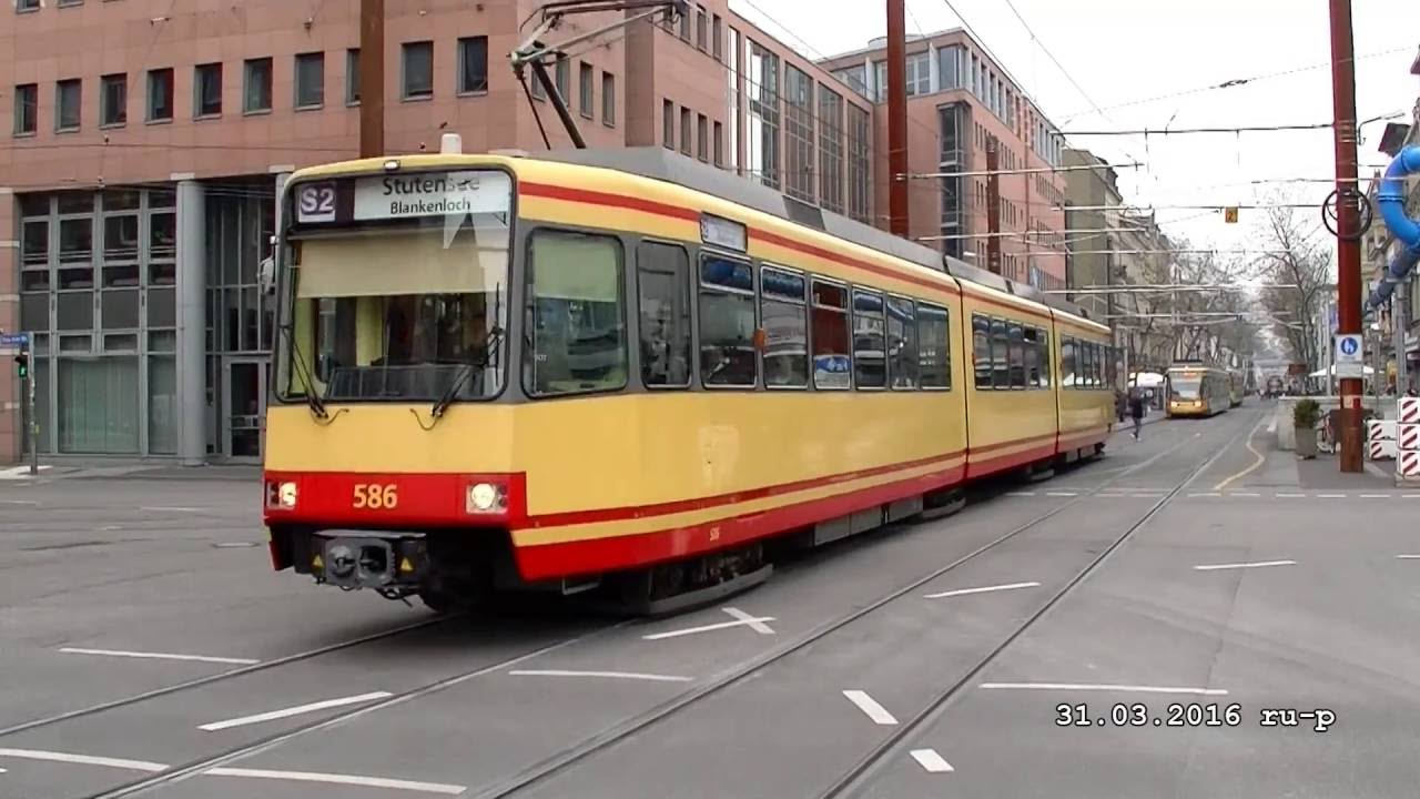 Karlsruhe(r) Straßenbahnen - kurz & lang - 2D-Version