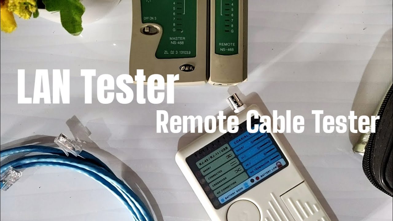 CABLE SCANNER | LAN TESTER | REMOTE CABLE TESTER