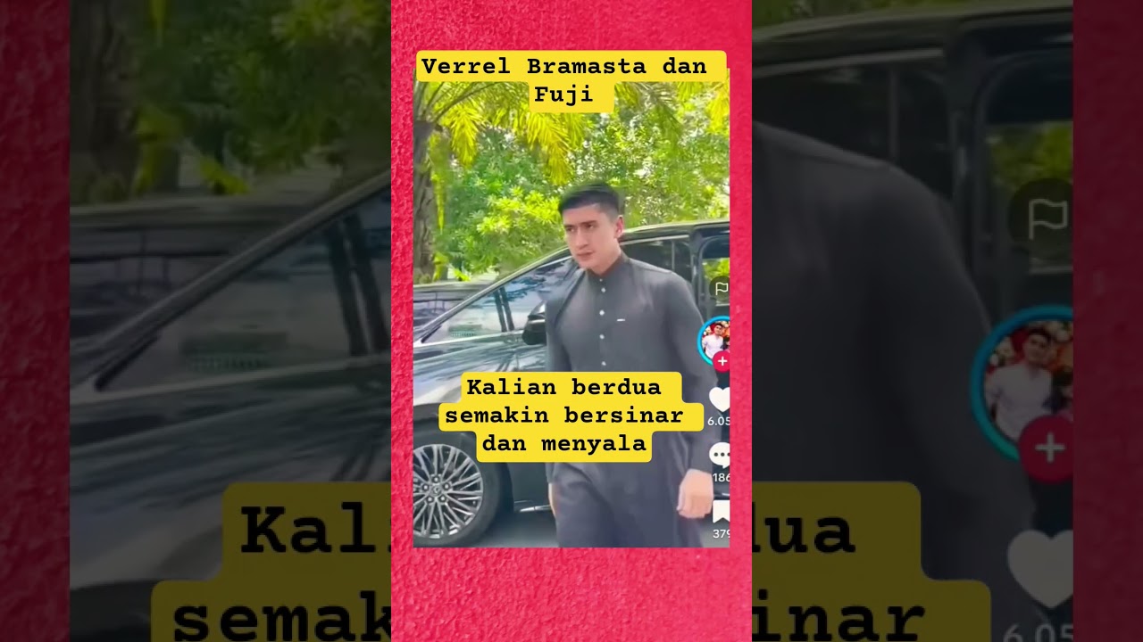 Verrel Bramasta dan Fuji kalian berdua semakin bersinar dan menyala #fuji #fujian#shorts