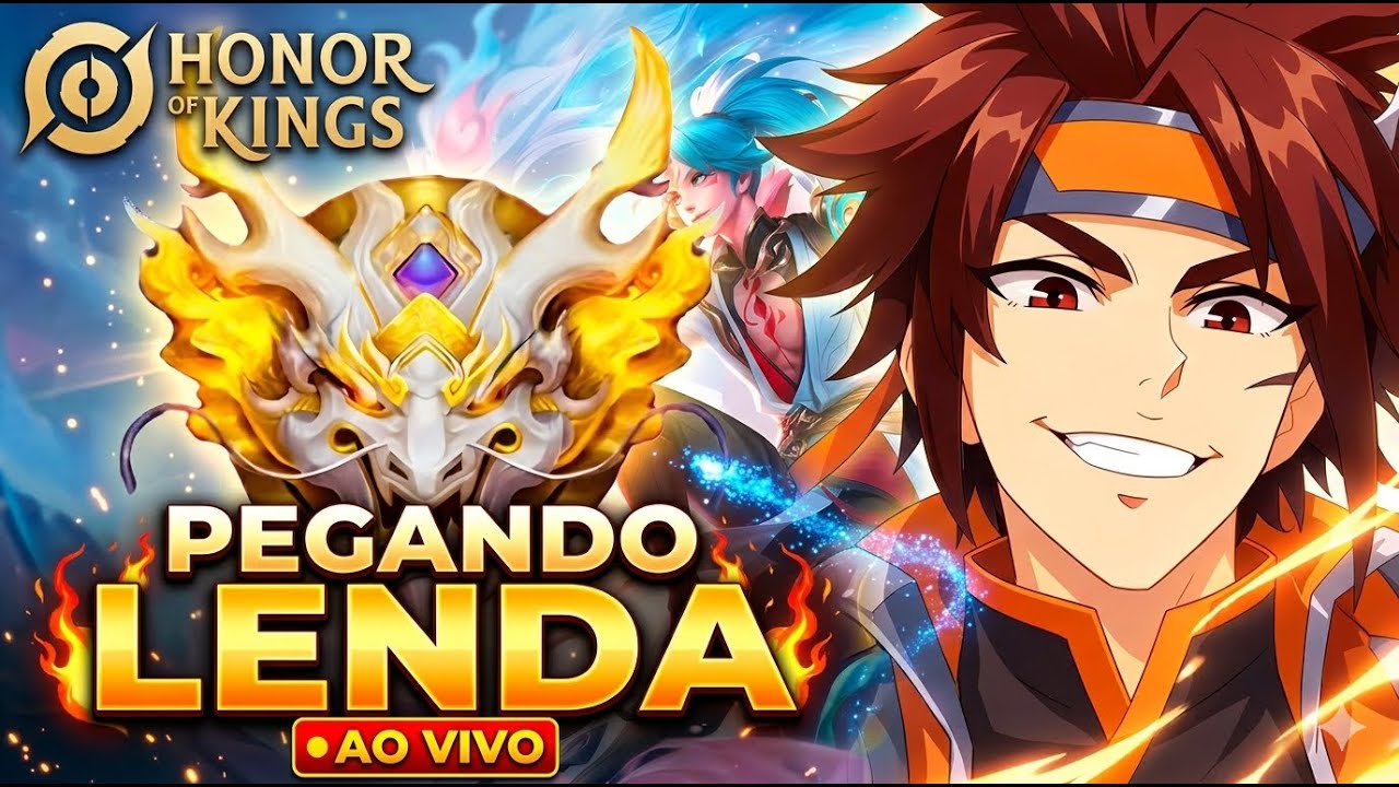 RUMO AO LENDA 🌟❤️ LIVE ON HONOR OF KINGS