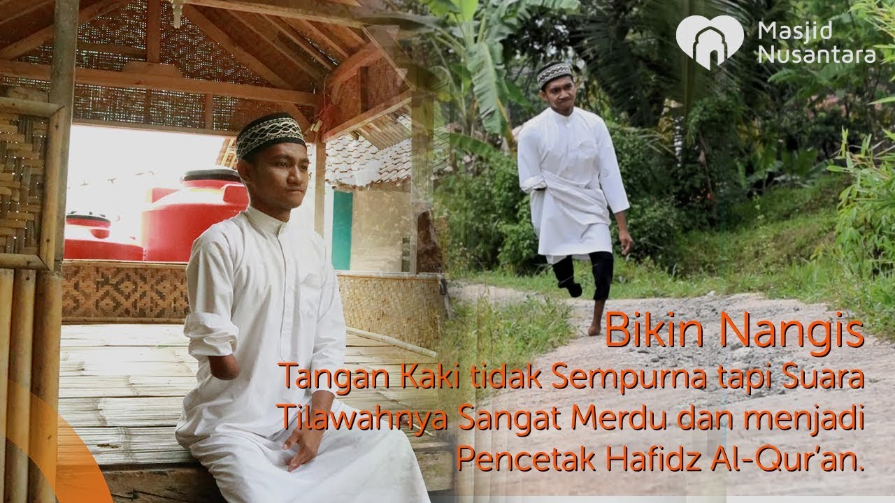 Ustadz Disabilitas Pencetak Hafidz Al-Quran