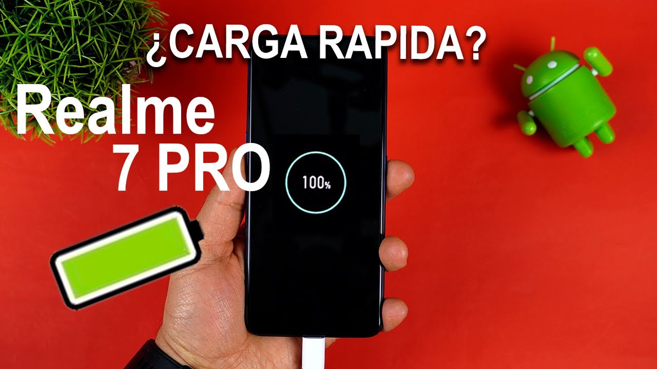 PRUEBA DE CARGA RAPIDA Realme 7 Pro | Tecnocat